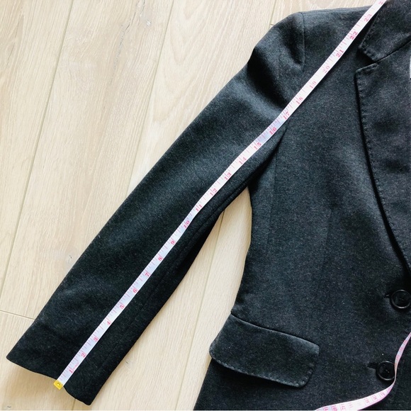 Weekend Max Mara Dark Grey Blazer Jacket - Picture 12 of 12
